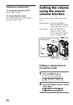 Preview for 26 page of Sony NW-E53/E73 Operating Instructions Manual