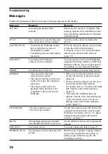 Предварительный просмотр 36 страницы Sony NW-E53/E73 Operating Instructions Manual