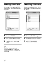 Предварительный просмотр 46 страницы Sony NW-E53/E73 Operating Instructions Manual