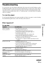 Preview for 33 page of Sony NW-E75 - Network Walkman Operating Instructions Manual