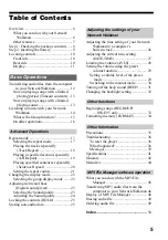 Preview for 5 page of Sony NW-E95 - Network Walkman Operating Instructions Manual