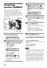 Preview for 34 page of Sony NW-E95 - Network Walkman Operating Instructions Manual