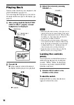 Preview for 18 page of Sony NW HD1 - 20 GB Network Walkman Digital Music Player Operating Instructions Manual