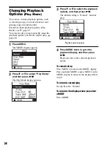 Preview for 24 page of Sony NW HD1 - 20 GB Network Walkman Digital Music Player Operating Instructions Manual