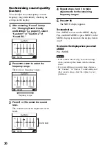 Preview for 30 page of Sony NW HD1 - 20 GB Network Walkman Digital Music Player Operating Instructions Manual