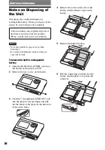 Preview for 36 page of Sony NW HD1 - 20 GB Network Walkman Digital Music Player Operating Instructions Manual