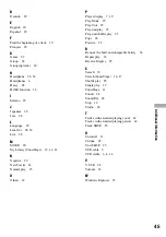 Preview for 45 page of Sony NW HD1 - 20 GB Network Walkman Digital Music Player Operating Instructions Manual