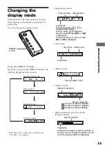 Предварительный просмотр 15 страницы Sony NW-MS11 - Network Walkman Digital Music Player Operating Instructions Manual