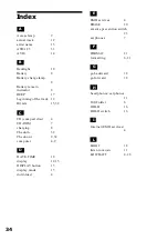 Предварительный просмотр 34 страницы Sony NW-MS11 - Network Walkman Digital Music Player Operating Instructions Manual