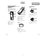 Preview for 3 page of Sony NW-MS7 - Memory Stick Walkman Service Manual