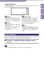 Preview for 3 page of Sony NW-S205F - Network Walkman Operation Manual