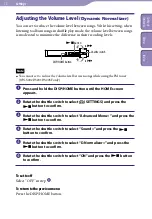 Preview for 35 page of Sony NW-S205F - Network Walkman Operation Manual