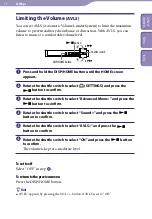 Preview for 36 page of Sony NW-S205F - Network Walkman Operation Manual