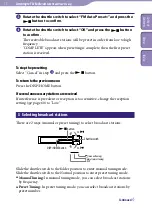 Preview for 57 page of Sony NW-S205F - Network Walkman Operation Manual