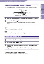 Preview for 59 page of Sony NW-S205F - Network Walkman Operation Manual