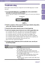 Preview for 69 page of Sony NW-S205F - Network Walkman Operation Manual