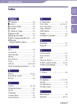 Preview for 92 page of Sony NW-S205F - Network Walkman Operation Manual