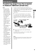 Preview for 9 page of Sony NW-S4 - Network Walkman Operating Instructions Manual