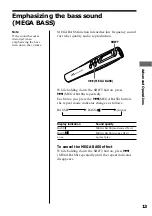 Preview for 13 page of Sony NW-S4 - Network Walkman Operating Instructions Manual