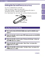 Предварительный просмотр 50 страницы Sony NW-S705F - 2gb Walkman Player Operation Manual