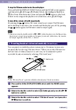 Предварительный просмотр 62 страницы Sony NW-S705F - 2gb Walkman Player Operation Manual