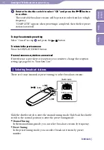 Предварительный просмотр 63 страницы Sony NW-S705F - 2gb Walkman Player Operation Manual