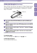 Предварительный просмотр 66 страницы Sony NW-S705F - 2gb Walkman Player Operation Manual