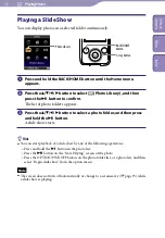 Preview for 60 page of Sony NWZ-E435F - 2gb Walkman Video Mp3 Player Operation Manual