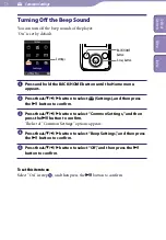 Preview for 74 page of Sony NWZ-E435F - 2gb Walkman Video Mp3 Player Operation Manual