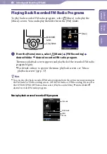 Предварительный просмотр 72 страницы Sony NWZ-S544 - 8gb Walkman Digital Music Player Operation Manual