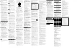 Preview for 2 page of Sony NWZ-W252 Operating Manual