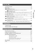 Preview for 17 page of Sony NXCAM HXR-NX100 Operating Manual