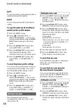 Preview for 54 page of Sony NXCAM HXR-NX100 Operating Manual