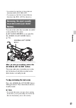 Preview for 57 page of Sony NXCAM HXR-NX100 Operating Manual