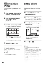 Preview for 68 page of Sony NXCAM HXR-NX100 Operating Manual