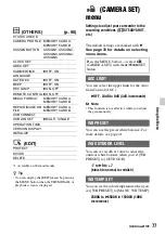 Preview for 77 page of Sony NXCAM HXR-NX100 Operating Manual