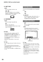 Preview for 86 page of Sony NXCAM HXR-NX100 Operating Manual