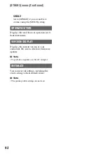 Preview for 92 page of Sony NXCAM HXR-NX100 Operating Manual