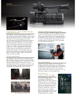 Предварительный просмотр 2 страницы Sony NXCAM HXR-NX3 Brochure & Specs