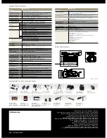 Предварительный просмотр 4 страницы Sony NXCAM HXR-NX3 Brochure & Specs