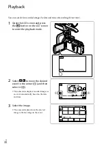 Preview for 30 page of Sony NXCAM HXR-NX30E Operating Manual