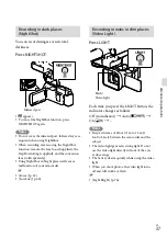 Preview for 37 page of Sony NXCAM HXR-NX30E Operating Manual