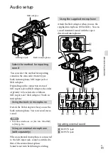 Preview for 41 page of Sony NXCAM HXR-NX30E Operating Manual