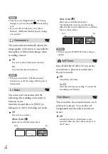 Preview for 70 page of Sony NXCAM HXR-NX30E Operating Manual