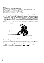 Preview for 26 page of Sony nxcam HXR-NX3D1E Operating Manual