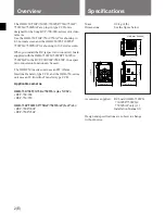 Preview for 12 page of Sony OHB-730 Installation Manual