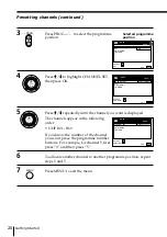 Preview for 20 page of Sony PAL NTSC 4.43 SLV-SE80UX Operating Instructions Manual