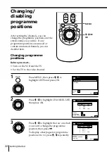 Preview for 22 page of Sony PAL NTSC 4.43 SLV-SE80UX Operating Instructions Manual