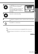 Preview for 23 page of Sony PAL NTSC 4.43 SLV-SE80UX Operating Instructions Manual