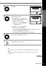 Preview for 25 page of Sony PAL NTSC 4.43 SLV-SE80UX Operating Instructions Manual